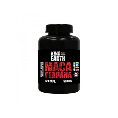 Maca Peruana Capsulas King Earth - 120 capsulas